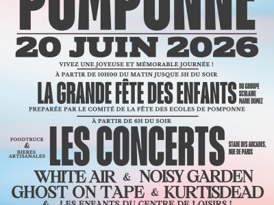 Fête de Pomponne - samedi 20 juin 2026